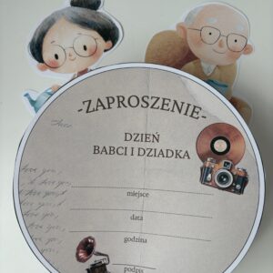 ZAPROSZENIA DZIEŃ BABCI I DZIADKA