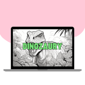 DZIEŃ DINOZAURA 100 KOLOROWANEK