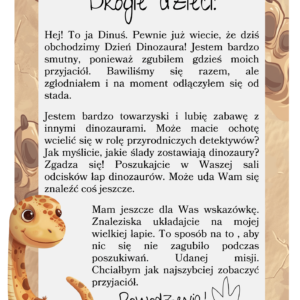 Gra DZIEŃ DINOZAURA