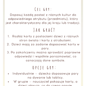 PLANSZE DZIECI Z RÓŻNYCH STRON ŚWIATA