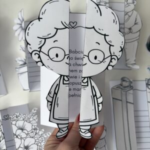 KARTKI 3D DZIEŃ BABCI I DZIADKA