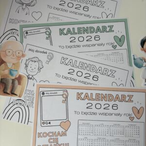 KALENDARZE DLA BABCI I DZIADKA