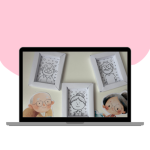 RAMKI 3D DZIEŃ BABCI I DZIADKA