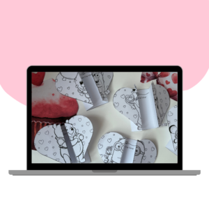 BAJKOWE KARTKI WALENTYNKOWE 3D