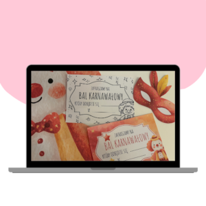 ZAPROSZENIA BAL KARNAWAŁOWY