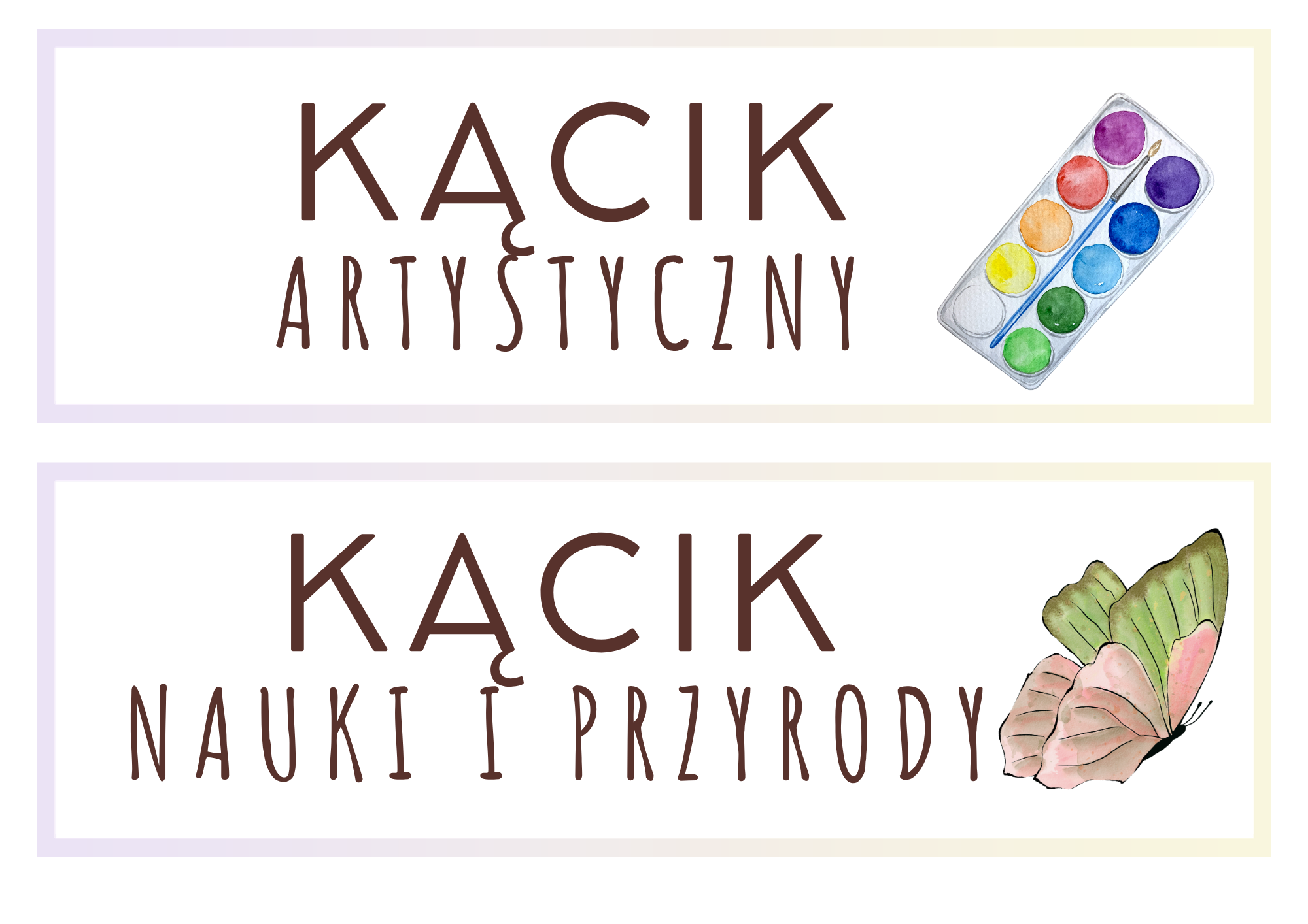 kąciki tematyczne 2026